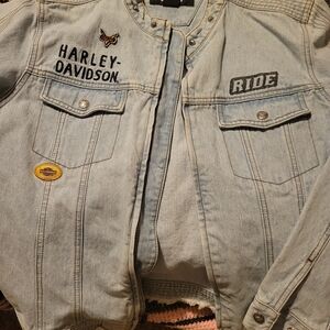 Harley-Davidson Light Blue Denim Jacket